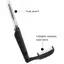 GHX 1 Cái Mục Đích Kép Hai Đầu Không Gỉ Lược Lông Mi Lông Mày Lược Trang Điểm Mascara Bàn Chải Lông Mi Cây Đũa Phép Dụng Cụ Trang Điểm VN