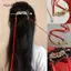 AqToCna Cổ Điển Phong Cách Trung Hoa Nữ Mặt Dây Chuyền Dài Dép Cos Hiệu Suất Tóc Sti Phụ Kiện Tóc AqToCna
