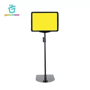 Gamchiano Tầng Đứng Màn Hình * Giá Đỡ Thẻ Có Thể Điều Chỉnh Ký Giá Đỡ Ghi Chú Khung Chịu Lực Khuyến Mãi Thẻ Đứng Poster