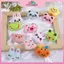 MYPANDA 10 Cái Hoạt Hình Sang Trọng Búp Bê Phụ Kiện Đầu Động Vật Dễ Thương Đồ Chơi Nhồi Bông Túi Giày Sos Phụ Kiện Phong Cách Ngẫu Nhiên Quà Tặng Trẻ Em.