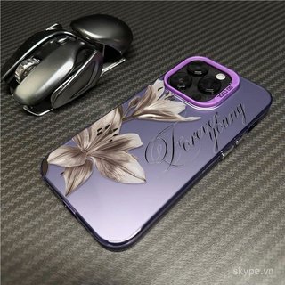 Ốp Điện Thoại Sáng Tạo ins Thời Trang Lily Thích Hợp Cho iPhone 12promax 13promax 12 13 14 15 promax 11pro 16pro 17promax 17 16 14plus Vỏ Bảo Vệ Chống Sốc
