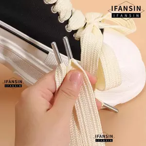 IFANSIN Dây Giày Cực Rộng, Dây Giày Thể Thao Giày Đế Bằng Dây Giày, Chất Lượng Cao 2CM Mềm Mại Lớn Đế Bằng Giày Phụ Kiện