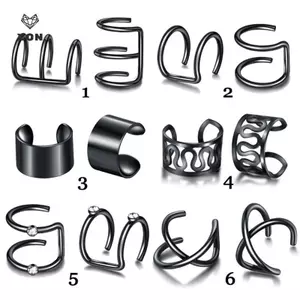 12 Chiếc/Bộ Kẹp Vành Tai Hình Lá, Bông Tai Kẹp Vành Tai Không Cần Xỏ [Mina]