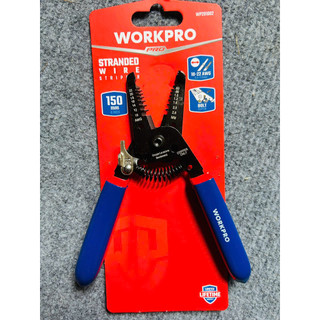 Kìm tuốt dây điện đa năng 0.6-2.6mm 6inch-150mm Workpro WP291002