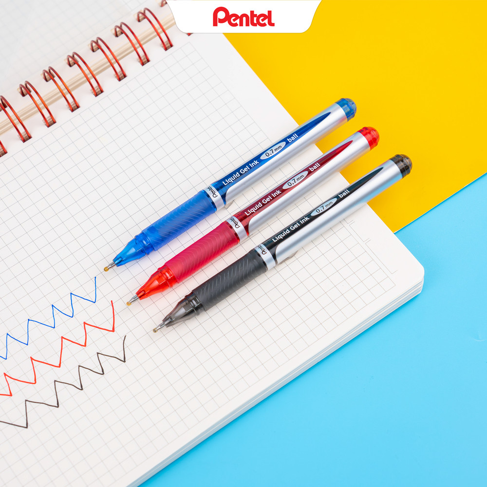 Bút gel Pentel Energel BL57 bút ký cao cấp ngòi 0.7mm viết trơn mượt nhanh khô