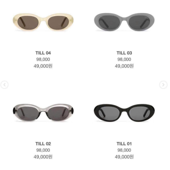KÍNH MCCION TILL GỌNG OVAL RETRO KÈM KHĂN+BAO DA