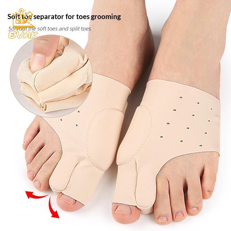 Alittlesetrtu 1 Cặp Dụng Cụ Tách Ngón Chân Corrector Hallux Valgus Bunion Thẳng Giảm Đau Điều Chỉnh Ngón Tay Cái Dụng Cụ Làm Móng Duỗi Chăm Sóc Bàn Chân VN