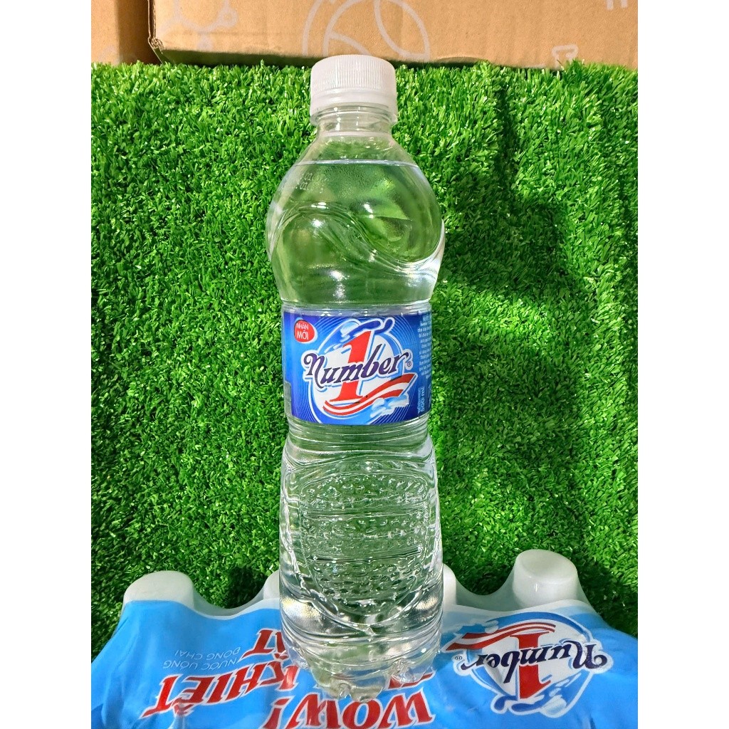 Thùng 24 chai nước tinh khiết Number1 500ml
