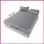 Thảm trải giường phòng ngủ mùa hè 70.87x78.74 inch Thảm cảm giác mát mẻ mùa hè Phong cách đơn giản Hai lớp lý tưởng cho cửa hàng ngủidaevn