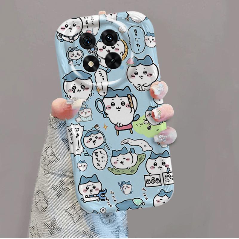 Ốp Silicon Hoạt Hình Cho Redmi Note 14 Pro 4G 5G 3D Điện Thoại Thông Minh Mềm TPU Ussach Chiikawa Ốp Lưng Chống Sốc