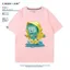AdventureTime Adventure Time Baby Po và Old Leather Merchandise Pure Cotton Áo thun ngắn tay nam nữ Quần áo nửa tay mùa hè