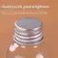 HFSHY Chai Bảo Quản Nhựa Trong Suốt 5ml 10ml 20ml 50ml 100ml 250ml 500ml Nắp Nhôm Cho Nước Rửa Tay Văn Phòng Du Lịch VN