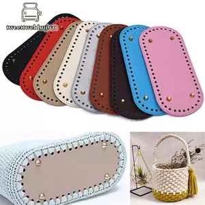 Nhíp 22 * 10cm Đáy Dài Cho Túi Dệt Kim Da PU Đế Handmade Đáy Có Lỗ Diy Móc Túi Đáy Phụ Kiện VN