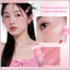 Phấn má hồng lỏng hai đầu sáu màu dưỡng ẩm dễ nhòe Trang điểm chống nước Blush Stick