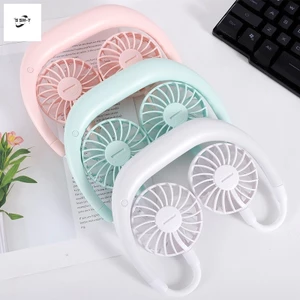 Quạt treo cổ có thể sạc lại USB di động - Quạt điện Mini cho thể thao ngoài trời