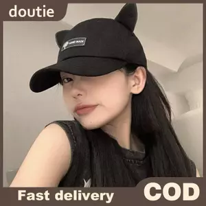 Doutie Mũ Bóng Chày Có Tai Mèo Kính Mát Phong Cách Thoáng Mát Có Thể Đảo Ngược Mũ Mục Đích Kép Cho Bé Gái Mùa Hè Đi Biển Che Nắng VN