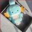 BH2 Pokemon Mudkip Plushie Bean Bag Squishy Sang Trọng Búp Bê Giảm Căng Thẳng Mềm Đồ Chơi Nhồi Bông HB2