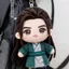 Kỷ lục về hành trình của một người tử vong đến sự bất tử Anime ngoại vi Han Li 10cm Búp bê sang trọng Plushie Đồ chơi nhồi bông Mặt dây chuyền Quà tặng sinh nhật