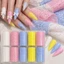 Giấy Dán Móng Tay AMBU, Thiết Kế Ren Họa Tiết Hoa Tulip Dán Móng Tay, Hiệu Ứng Sequin Chuyên Nghiệp Đen Trắng Móng Tay Nghệ Thuật Dán Móng Tay DIY