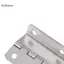 GCDHome 2 Chiếc Bản Lề Tủ 41 Mm Cửa Hành Lý Đồ Nội Thất Trang Sức Hộp Gỗ 4 Lỗ Ba Lạnh Bản Lề Trang Trí Nội Thất HOT