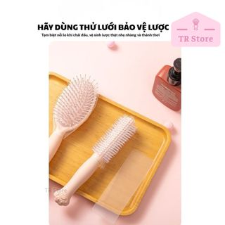 50 Lưới Bọc Lược Vệ Sinh Tóc Thông Minh - Miếng Lưới Lót Giúp Loại Bỏ Tóc Rụng Nhanh Chóng