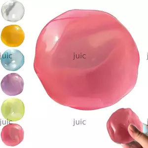 Bóng căng thẳng dầu dừa JUIC, Bóng Fidget giác quan có thể bóp mềm, Giảm căng thẳng Có thể tái sử dụng Đồ chơi Pinch giải nén không phục hồi cho trẻ em Người lớn
