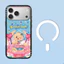 Ốp điện thoại từ tính trong suốt hình gấu ngọt ngào cho IPhone 17 Pro Max 13 14 15 16 Plus 17 Vỏ khí Vỏ bảo vệ chống sốc