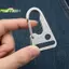 1 3 Móc khóa miệng đại bàng bằng thép không gỉ để leo núi ngoài trời Carabiner chắc chắn Bule [MỚI]