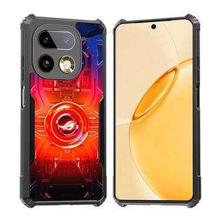 Ốp Điện Thoại Acrylic Cho OPPO Realme 16 Pro Plus Realme 16 16T 15T 15 Pro 5G Với Họa Tiết Sang Trọng Khung Đen Siêu Mỏng Cứng Chống Trầy Xước Bảo Vệ A07-08