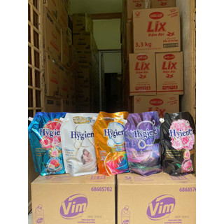 Nước Xả Vải Hygiene Đậm Đặc Thái Lan (Túi Tiết Kiệm 3.5L&3L) - Làm Mềm Vải, Lưu Hương Thơm Lâu, Nhiều Mùi Hương