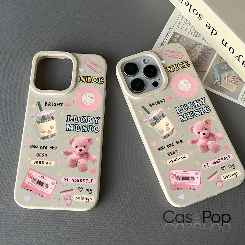 Ốp lưng điện thoại cho iPhone 17 16 Ốp lưng Pro Max 15 14 13 12 11 Hoa Ly Xanh