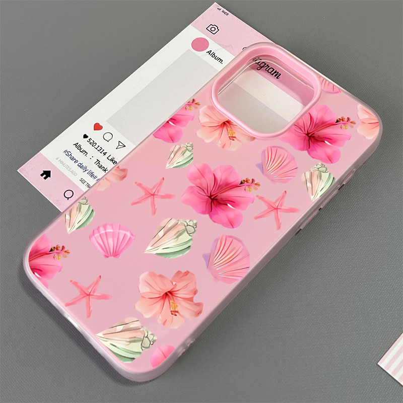 Ốp điện thoại họa tiết hình trái tim cho iPhone 17/16 Pro Max/15/14/13/12/11