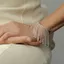 Vòng tay còng đính cườm NICOLOO, Vòng tay mở hợp kim có thể điều chỉnh, Thiết kế mở sáng tạo Thiết kế tinh tế Viền chi tiết Vòng đeo tay tua rua Vòng đeo tay dự tiệc