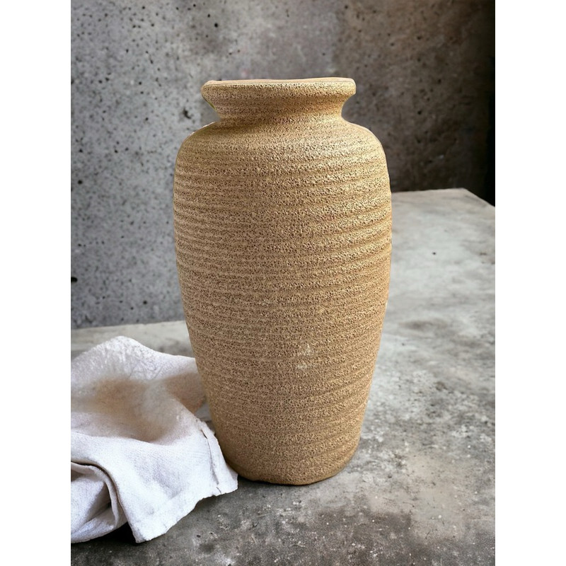 Bình Gốm Cắm Hoa Lọ Hoa Trang Trí Nhà Đẹp, Decor Nội Thất Phòng Khách Men Atlantis  - Gốm Bát Tràng