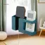 BeautifulHomeA 1PC Hộp lưu trữ điều khiển từ xa không treo tường Ra TV Điện thoại di động Ra VN