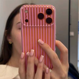 Ốp Lưng Cho VIVO V70 FE V60 V40 V50 Lite V60Lite Y29S Y28S Y05 Y03 Y04 Y400 Ốp Lưng TPU Trong Suốt Nhiều Màu Sắc Sọc Xu Hướng Thương Hiệu Chống Rơi Cản Chống Va Đập Máy Ảnh Hàn Quốc