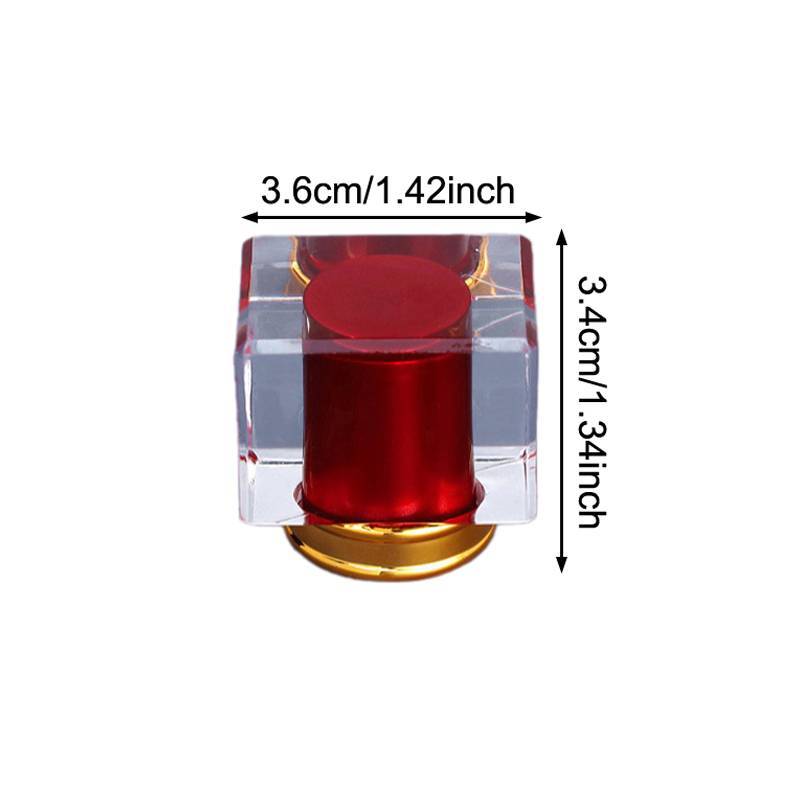 ECK 15mm Nước Hoa Nắp Chai Bayonet Nước Hoa Bấm Nắp Đa Năng Có Màu Sắc Trong Suốt Acrylic Chai Thủy Tinh Phù Hợp Với Nắp HOT