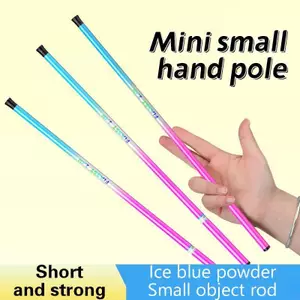 < WHPHous-t > Cần câu ngắn bằng kính thiên văn 40cm Cần câu siêu nhẹ Tay cực ngắn Thanh câu cá mỏng dành cho người lớn Trẻ em dễ cầm Đẹp