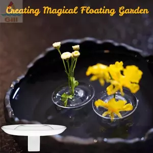 Giá đỡ trưng bày hoa nổi GILL, Sắp xếp hoa DIY Giá đỡ sắp xếp hoa nổi, Hộp đựng hoa thủy canh Dụng cụ sắp xếp hoa nổi