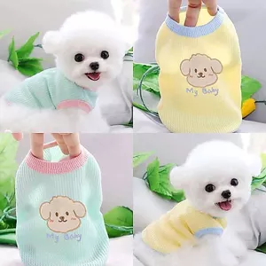 Chó Con Mèo Quần Áo Thu Đông Mùa Hè Mỏng Bichon Pháp Chiến Đấu Thú Cưng Corgi Teddy Pomeranian Chó Nhỏ Chó Con