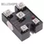 Belleshopp Rơle trạng thái rắn LJCM DC - Đầu vào 3-32V Đầu ra AC 24-480V 25A 1NO1NC Gắn vít tiếp xúc bạc Hoạt động tự động