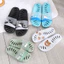 Bố Mẹ-Con Hoạt Hình Dép Nữ Hộ Gia Đình Tắm Rỗng Rò Rỉ Flip-Flops Đơn Giản Dày Nhà Phòng Tắm Cặp Đôi Dép