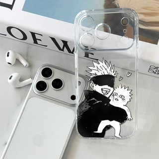 Gojo Satoru ỐP đIệN ThoạI Cho IPhone 17 16PRO 15Plus 14 13 12 11 Promax XR XSMAX ốP Silicon TPU MềM Trong SuốT