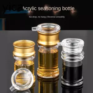 Bình đựng nước tương YICA Bình đựng trong suốt Đồ dùng nhà bếp Niêm phong Lọ giấm