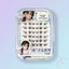 Cụm lông mi giả kiểu Fox tự nhiên Sợi tổng hợp màu đen C Curl 10-13mm