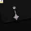 < YEI > Y2K Star Zircon Nút Bụng Nhẫn Tối Giản Rốn Xuyên Trang Sức Nhẹ Phụ Kiện Cơ Thể Cho Hoạt Động Ngoài Trời Mới