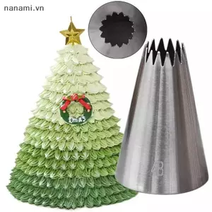 4B # Icing Piping Vòi phun Đầu bánh ngọt Bánh quy Dụng cụ trang trí bánh [VN]