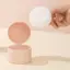 Trong kho gấu hình bé Bột lưu trữ hộp đa chức năng rỗng Puff container cho trẻ em cá tuyết