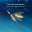 Mồi quay cánh quay vàng 6cm Nhẹ để sử dụng cá hồi Panfish Nước ngọt