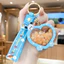 Trái Tim Sanrio Móc Khóa Bong Bóng Dễ Thương Hạt Túi Mặt Dây Chuyền Cặp Đôi Đáng Yêu Nhỏ